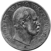 Brandenburg-Preußen 1 Vereinstaler 1867 A -...