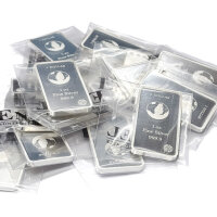 31,1 Gramm Silberbarren Heimerle & Meule Ascension Island Segelschiff 2025