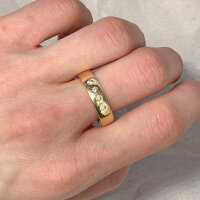 Ring "Goldene Spur" 585/1000 Gold...