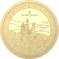 Bayern Thaler 2. Ausgabe Schloss Neuschwanstein 2026 1/25...