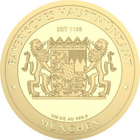 Bayern Thaler 2. Ausgabe Schloss Neuschwanstein 2026 1/10 oz Gold