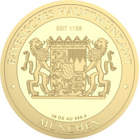 Bayern Thaler 2. Ausgabe Schloss Neuschwanstein 2026 1/4 oz Gold