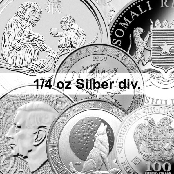 1/4 oz Silber Münze