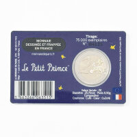 Frankreich 2 Euro 2026 Der kleine Prinz Die Wolke Coincard