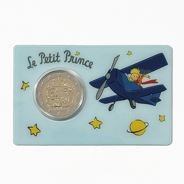 Frankreich 2 Euro 2026 Der kleine Prinz Das Flugzeug Coincard