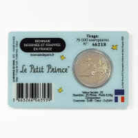 Frankreich 2 Euro 2026 Der kleine Prinz Das Flugzeug Coincard