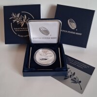 Round USA 2020 - End of World War II 75th Anniversary - 1 oz Silber PP