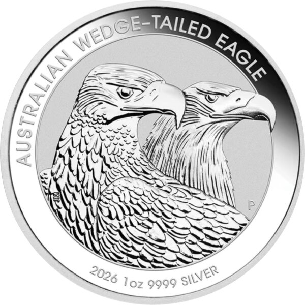 Australien Wedge Tailed Eagle 2026 1 oz Silber