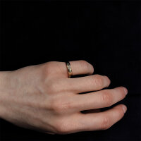 Ring "Halo" 333/1000 Gold Größe 50 -...