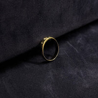 Ring "Halo" 333/1000 Gold Größe 50 - Vintage