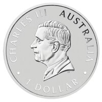 Australien Emu 2026 1 oz Silber | Coloriert