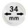 Ø 34 mm Münzkapseln Lindner 1 Stück
