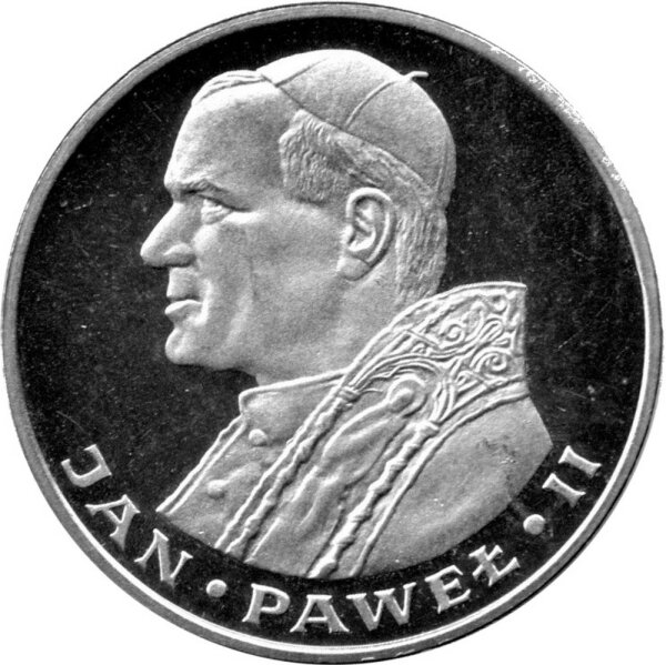 Polen 1.000 Zlotych 1983 - Papstbesuch - Silber PP