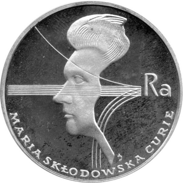 Polen 100 Zlotych 1974 - Marie Curie - Silber PP