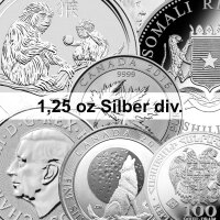1,25 oz Silber Münze