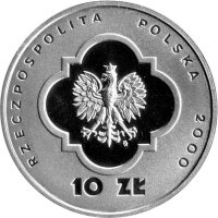 Polen 10 Zlotych 2000 - Heiliges Jahr 2000 - Silber PP