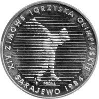Polen 500 Zlotych 1983 PROBE - XIV. Olympische...