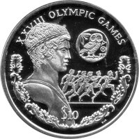 British Virgin Islands 10 Dollars 2003 - XXVIII....