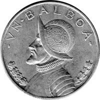 Panama 1 Balboa 1947 - Umlaufmünze - Silber -ss