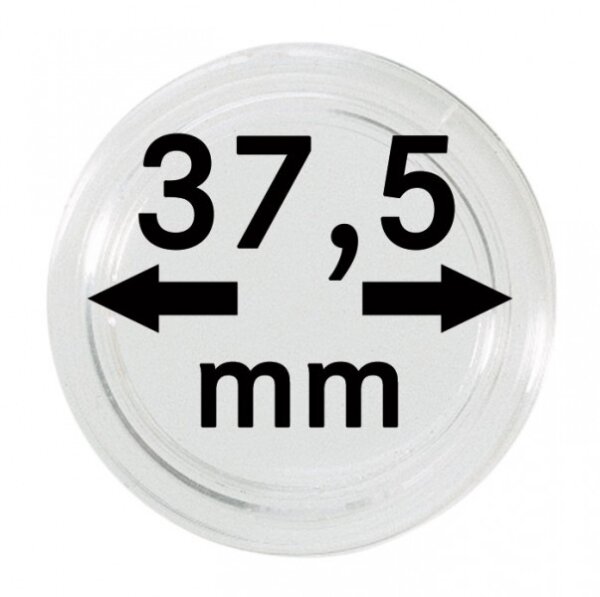 Ø 37,5 mm Münzkapseln Lindner 1 Stück