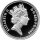 UK 1 Pfund 1988 - Königin Elisabeth II. - Silber PP