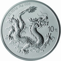 China Drache 2. Ausgabe 2026 1 oz Silber