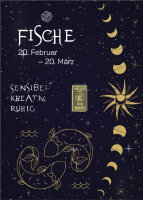 Geschenkbarren "Sternzeichen Fische"  - 0,5...