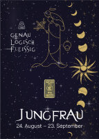 Geschenkbarren "Sternzeichen Jungfrau"  - 0,5...