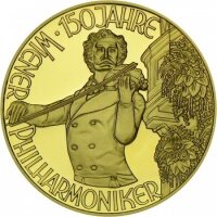 Österreich 1000 Schilling 1992 Johann Strauss Gold