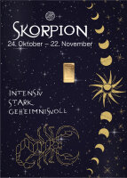 Geschenkbarren "Sternzeichen Skorpion"  -...