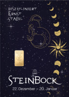 Geschenkbarren "Sternzeichen Steinbock"  - 1...