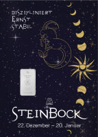 Geschenkbarren "Sternzeichen Steinbock"  - 1...