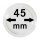Ø 45 mm Münzkapseln Lindner 1 Stück