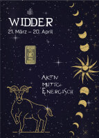 Geschenkbarren "Sternzeichen Widder"  - 0,5...