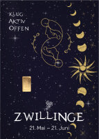 Geschenkbarren "Sternzeichen Zwillinge"  -...