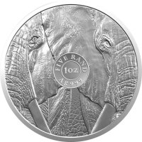 Südafrika Big Five 1. Ausgabe Elefant 2019 1 oz Silber I Ohne Blister