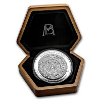Mexiko Aztekenkalender 2024 1000 Gramm Silber