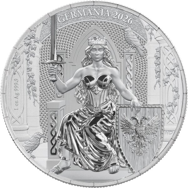 Round Germania 2026 1 oz Silber