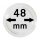 Ø 48 mm Münzkapseln Lindner 1 Stück