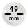 Ø 49 mm Münzkapseln Lindner 1 Stück