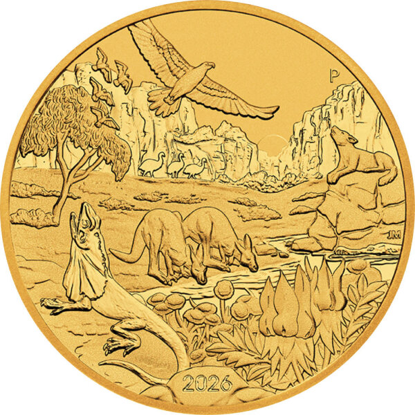 Australien Wonders of Australia 1. Ausgabe The Outback 2026 1 oz Gold