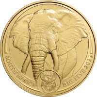 Südafrika Big Five Elefant div. 1 oz Gold