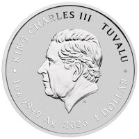 Tuvalu DUNE 2026 1 oz Silber
