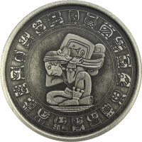 Samoa Maya Kalender 2022 1 oz Silber | Antik Finish