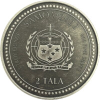 Samoa Maya Kalender 2022 1 oz Silber | Antik Finish