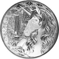Fiji Einhorn - Unicorn 2025 1 oz Silber