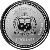Samoa Jesus The Creator 2024 1 oz Silber
