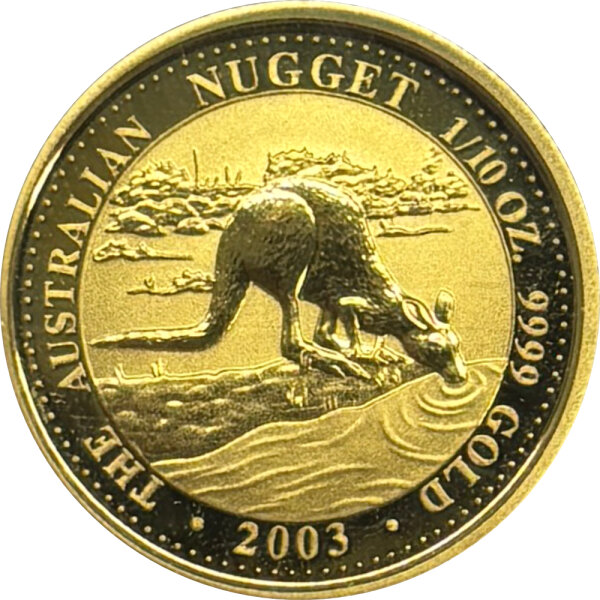 Australien Känguru 2003 1/10 oz Gold