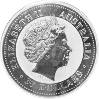 Australien Lunar I 2003 Jahr der Ziege 1000 Gramm Silber