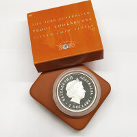 Australien Kookaburra 2002 2 oz Silber - Polierte Platte
